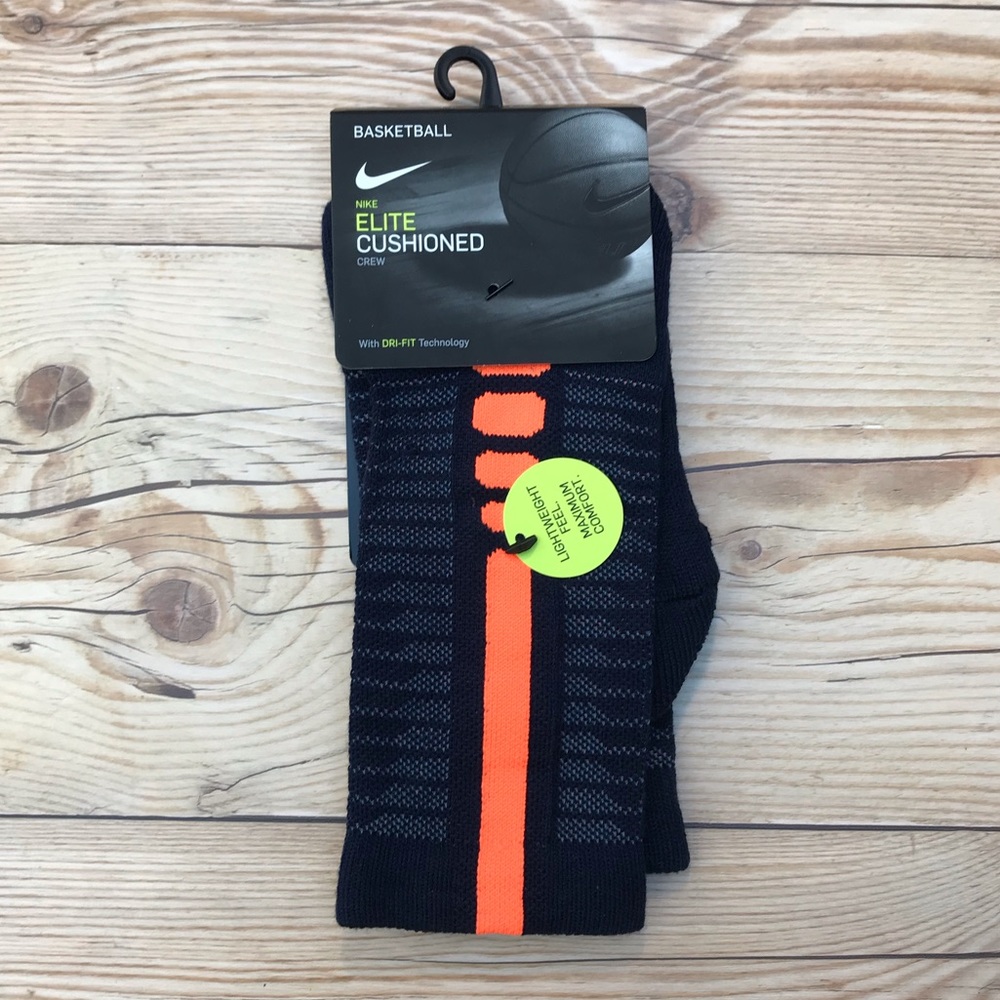 Nike Elite Cushioned Crew Basketball Socks